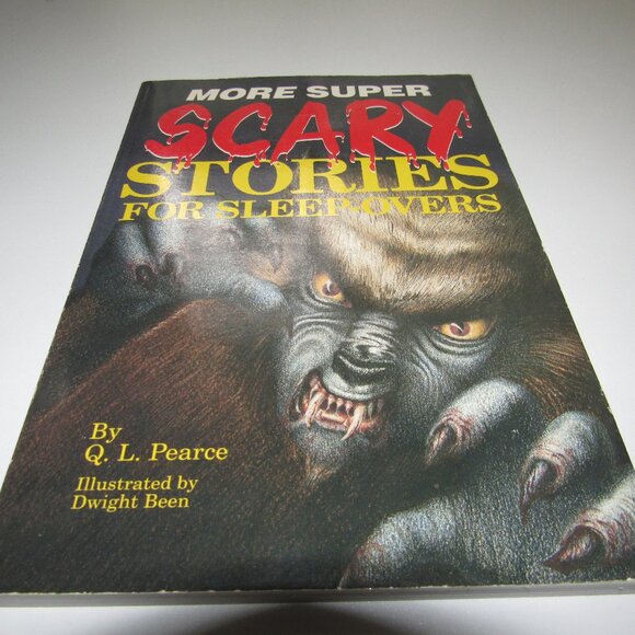 More Super Scary Stories for Sleepovers – Q.L. Pearce Vintage 1990s Paperback - Picture 1 of 3